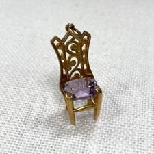 Ornate Chair with Amethyst