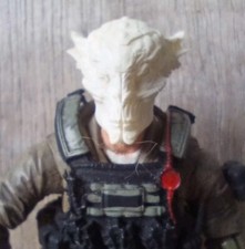 #98 1/18 Alien Type Head For 3.75/4" Figures