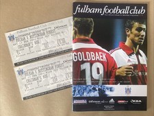 FULHAM V NOTTINGHAM FOREST