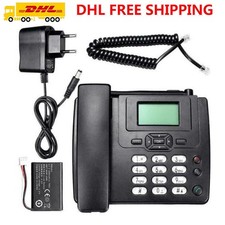 Landline wireless telephone GSM 1800MHz desk phone SIM card mobile home office ！