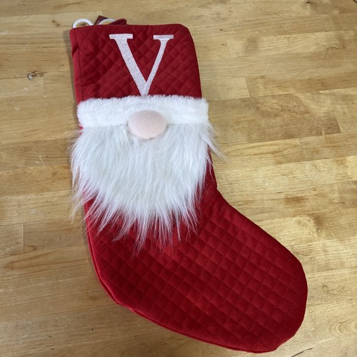 Red christmas gonk stocking - red,