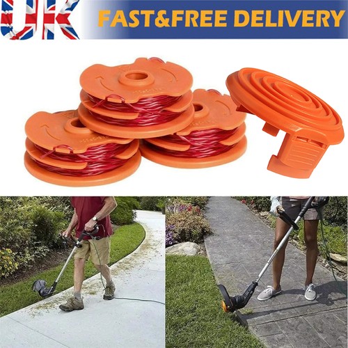 Strimmer line spool cap - line,