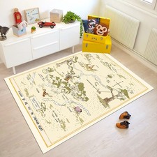 Winnie the Pooh Map Area Rug