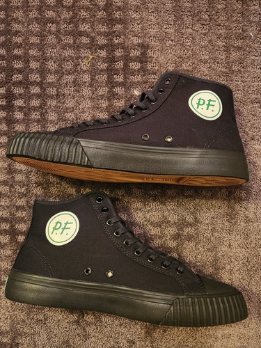 Flyers black high top - black,