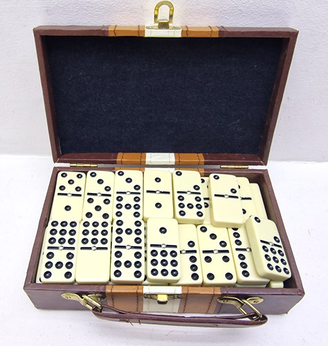 Double nine domino set - double,