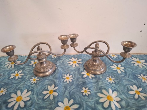Vintage silver plated arm - silver,