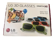 LG 3D Glasses Party Pack Cine