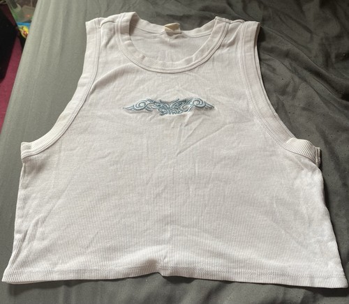 Urban outfitters white - white, ribbed