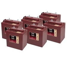 6 x Trojan 8 Volt T-875 Battery