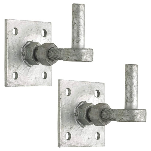 Adjustable gate hinge - adjustable, 19mm