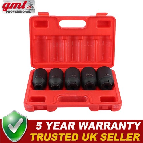 5pc point axle hub nut - 12,