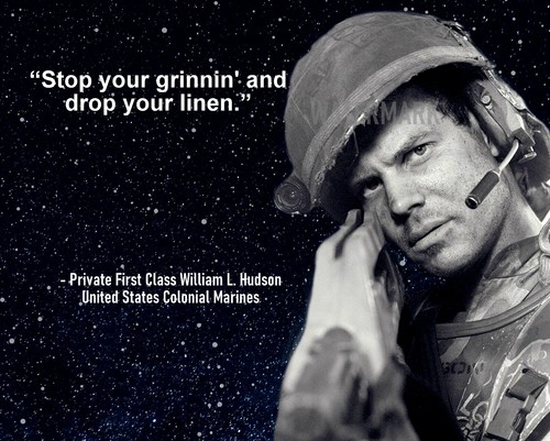 Aliens private hudson movie - aliens,