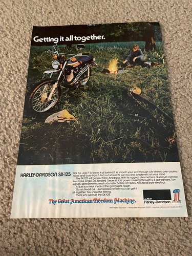 Vintage 1974 harley - vintage,