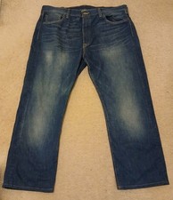Mens Levi 501 Blue Jeans  Waist 36" Leg 30"  Good Condition