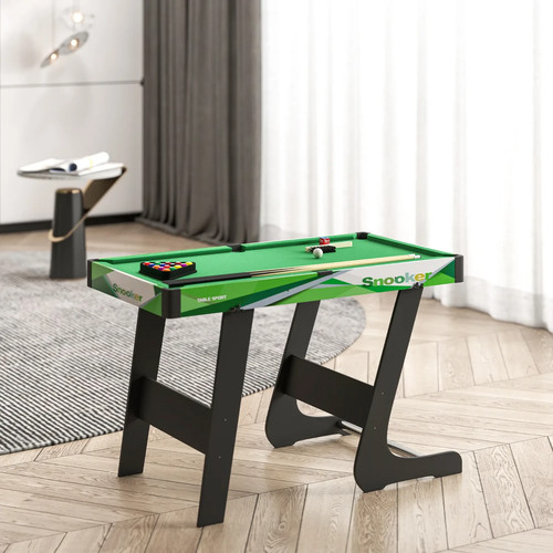 104cm folding pool table - 104cm, set