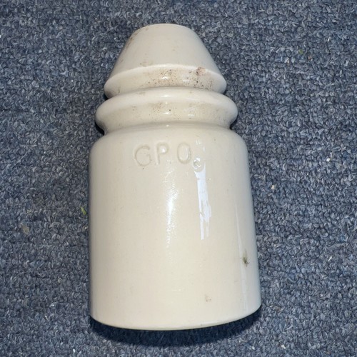Gpo ceramic white - white, telegraph