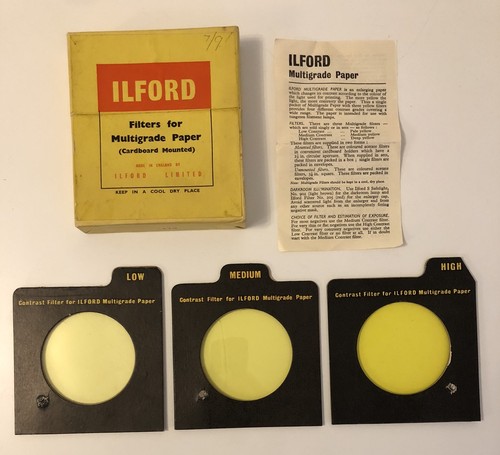 Ilford multigrade filters - ilford,