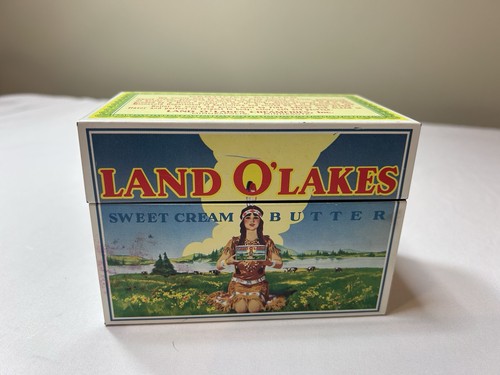Vtg metal land lakes - metal,