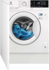Electrolux E776W402BI 7KG Built-In Washer Dryer with SteamCare 1400RPM White