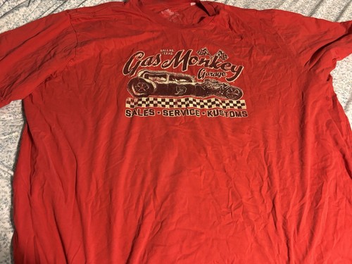 Red gas monkey - red, shirt