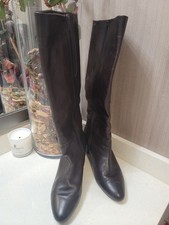 Gabor knee high brogue style