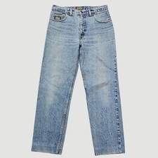 VTG Levi's silver tab rare made in UK tapered fit blue denim jeans W32 L29