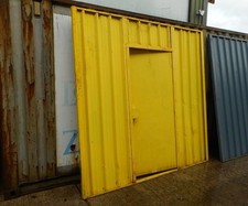 Used Steel Wall Temporary Site