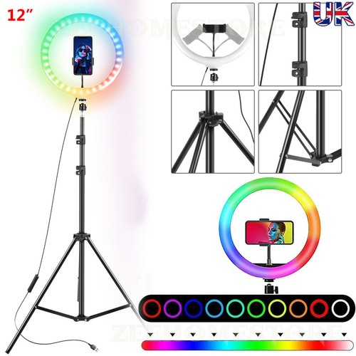 Inch rgb ring light - ring, with