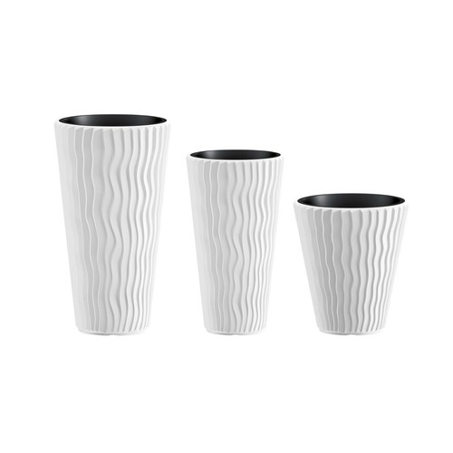 Flower pot insert tall - +,