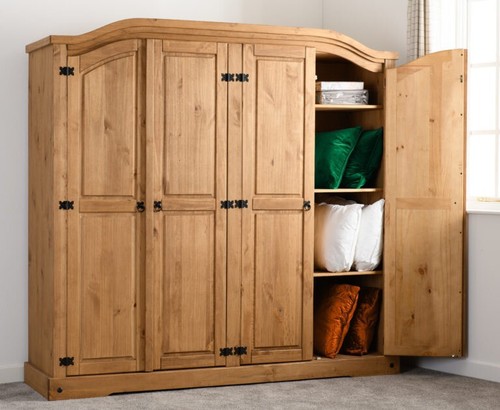 Distressed waxed pine wooden - distressed,