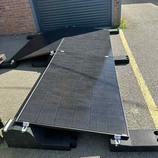 Gaia 10° Solar Panel Mounting System –Ballasted Eco Rubber Flat Roof No Drilling