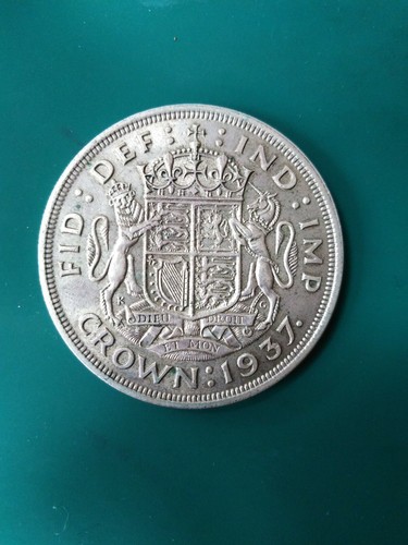 1937 king george silver - king,