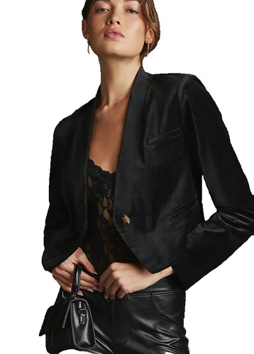 Anthropologie velvet tuxedo - anthropologie,