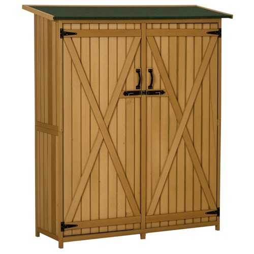Wooden garden storage - shed, w/