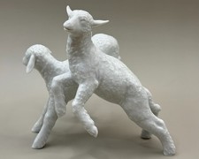 Meissen Blanc de Chine Leaping