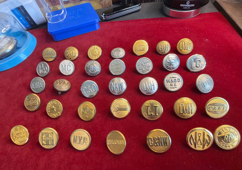 Vintage lot railroad - vintage, of