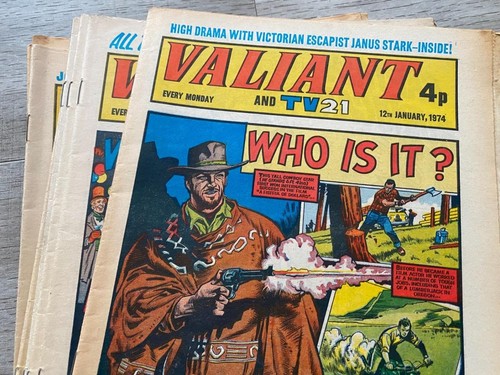 Vintage valiant comics 1974 - valiant,