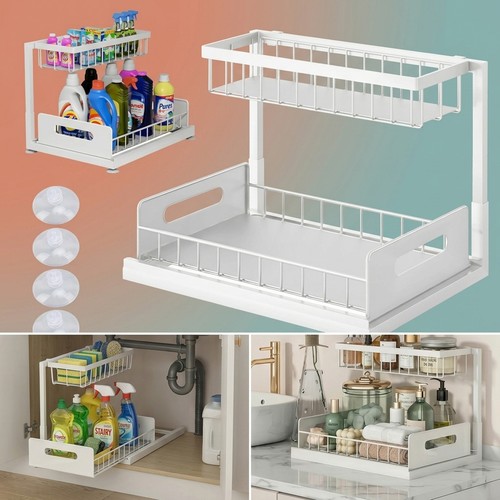 Tier under sink storage - 2,