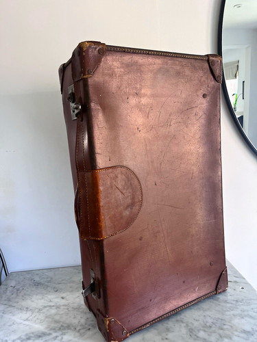 Vintage brown leather - vintage,
