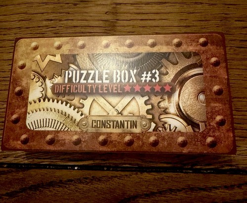 Constantin puzzle box level - box, #3