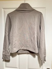 Zara Roll Neck Top - Grey - Size M - Good Condition - Preloved