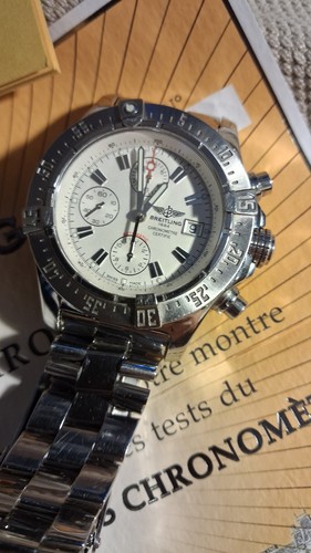 Rare white face breitling - a,