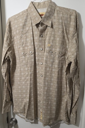 Larry mahan western pearl snap - larry,