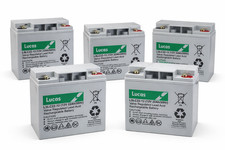 5 X 22Ah 12V EV Batteries For