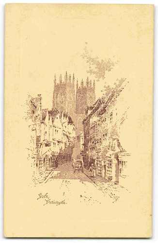 York petergate minster pre - petergate,