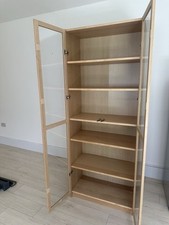 Wide 3 High Story Book Shelf Deep Bookcase Storage Cabinet Living Room Display