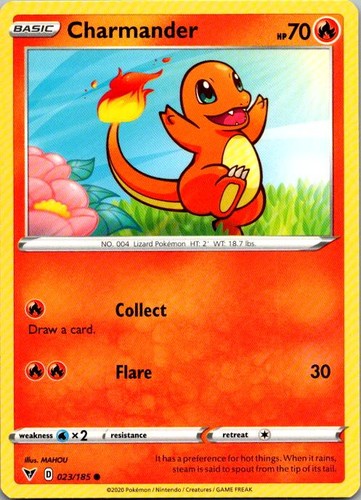 Charmander 023 185 viv - 023/185, viv: