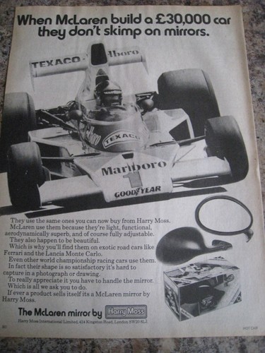 Mclaren don skimp - don't,