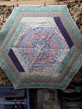 Shabby Chic large Hexagon