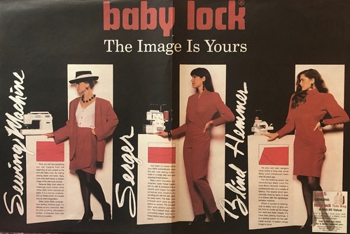 1992 baby lock sewing - baby, machine
